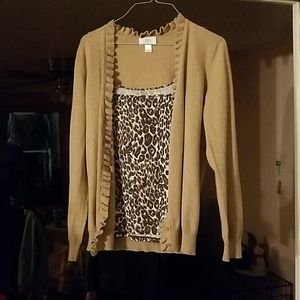 Sweater with matching tank top